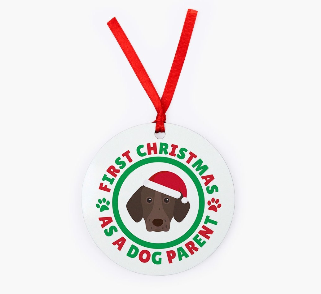 'Dog Parent' - Personalized {breedFullName} Christmas Decoration