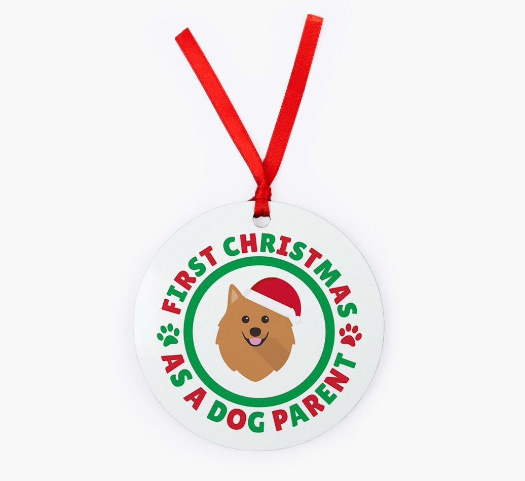 'Dog Parent' - Personalized {breedFullName} Christmas Decoration