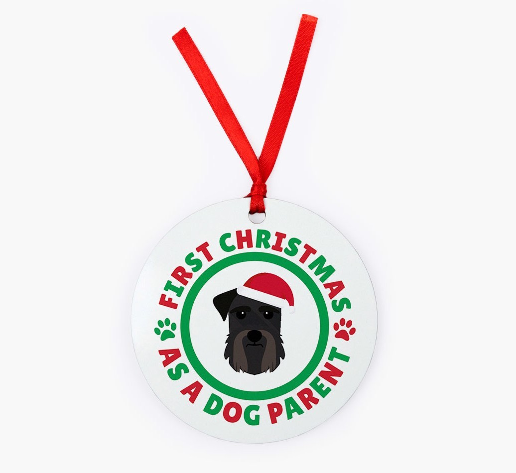 'Dog Parent' - Personalized {breedFullName} Christmas Decoration