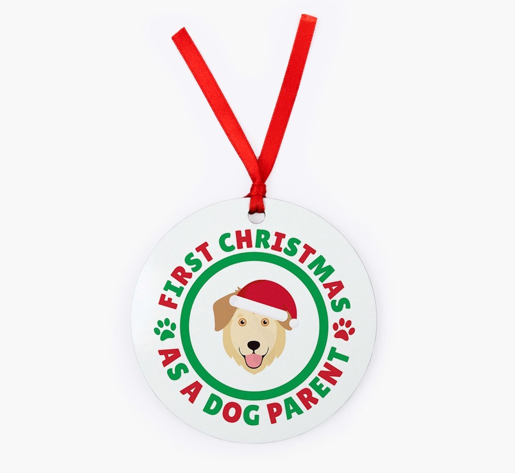 'Dog Parent' - {breedFullName} Christmas Decoration