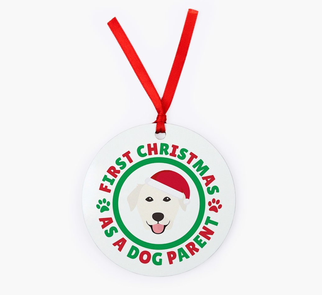 'Dog Parent' - Personalized {breedFullName} Christmas Decoration