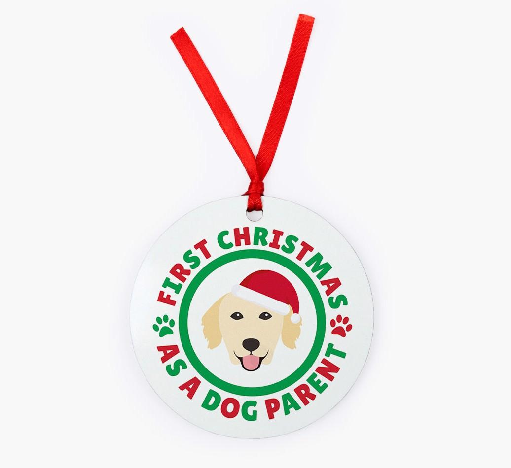 'Dog Parent' - Personalized {breedFullName} Christmas Decoration