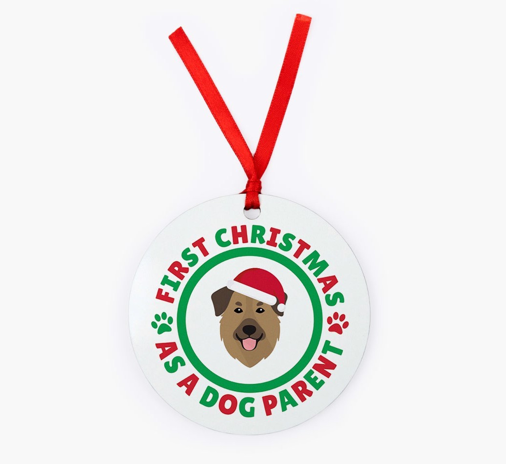 'Dog Parent' - Personalized {breedFullName} Christmas Decoration