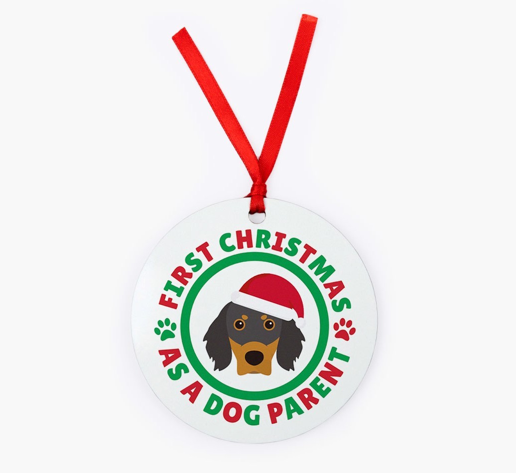 'Dog Parent' - Personalized {breedFullName} Christmas Decoration