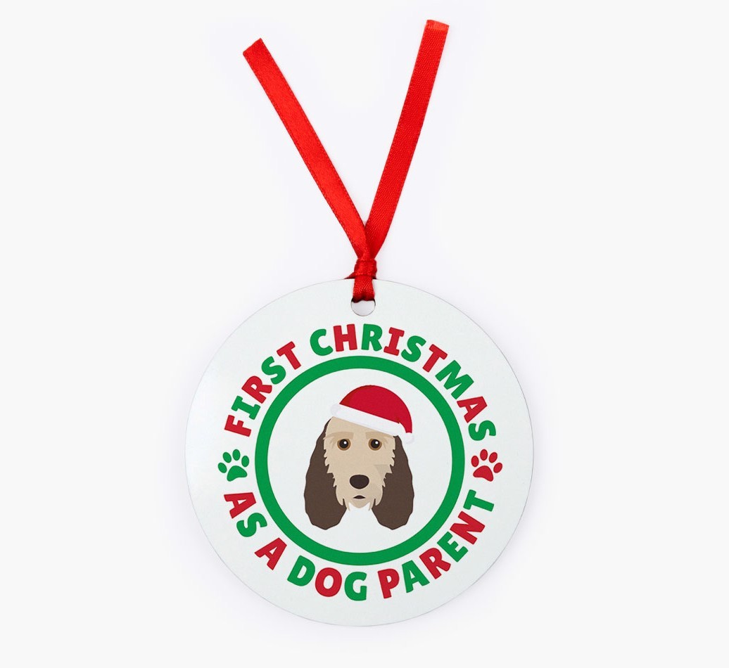 'Dog Parent' - Personalized {breedFullName} Christmas Decoration