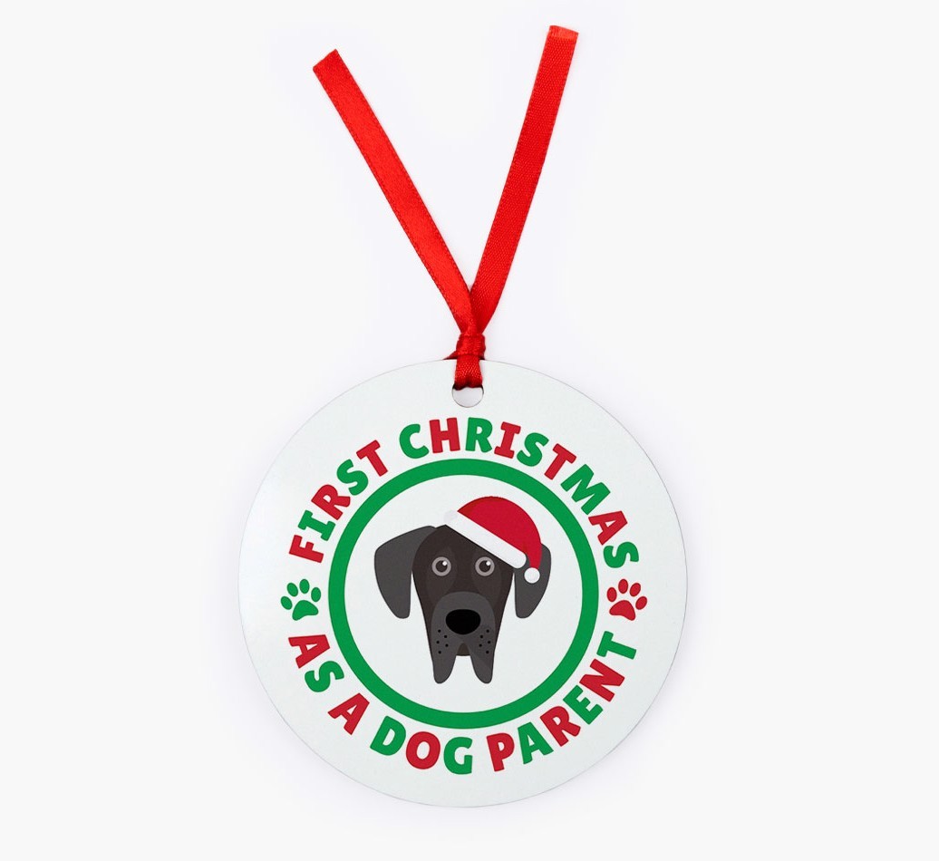 'Dog Parent' - Personalized {breedFullName} Christmas Decoration