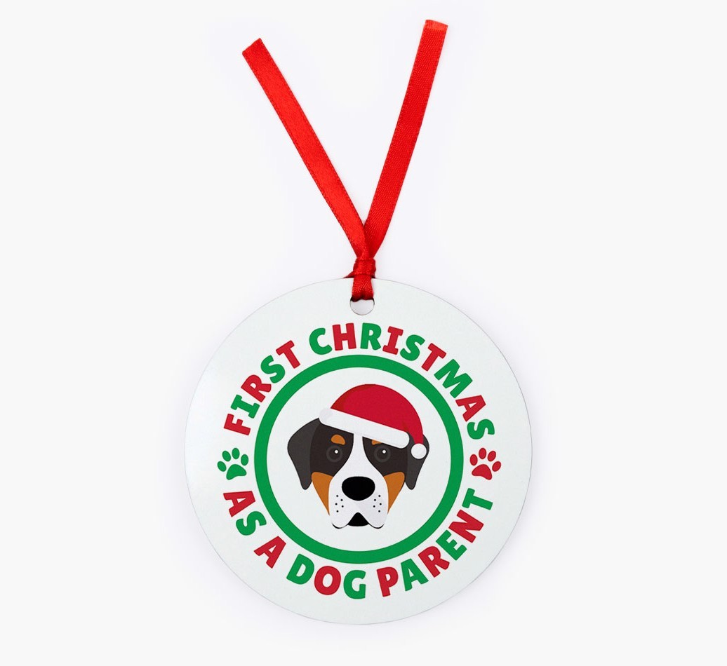 'Dog Parent' - Personalized {breedFullName} Christmas Decoration