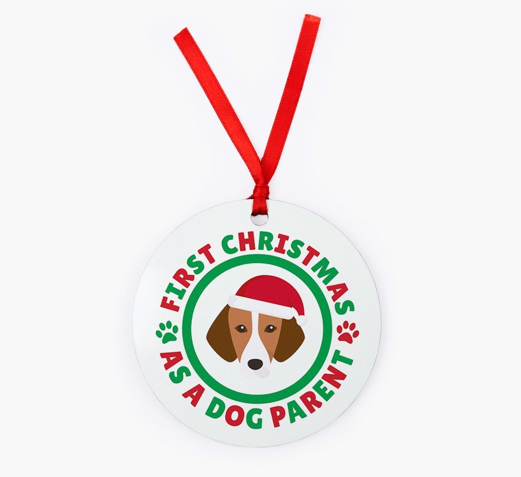 'Dog Parent' - Personalized {breedFullName} Christmas Decoration