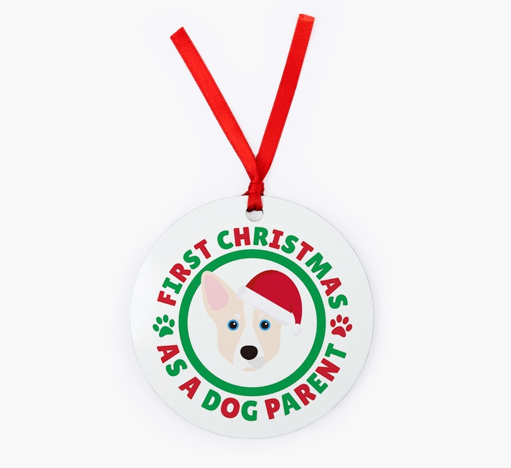 'Dog Parent' - Personalized {breedFullName} Christmas Decoration