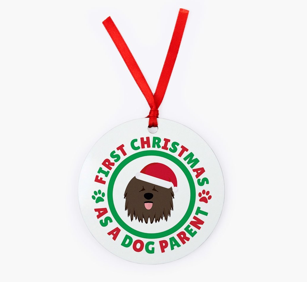 'Dog Parent' - Personalized {breedFullName} Christmas Decoration