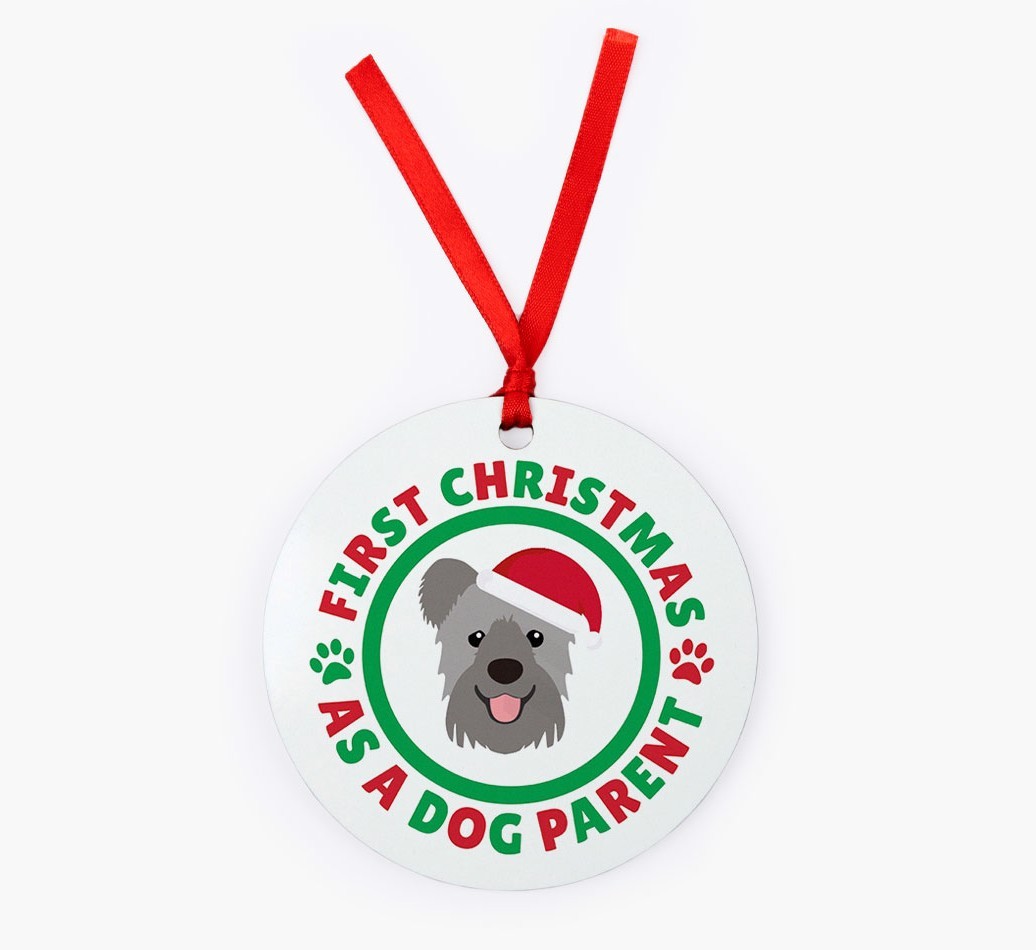 'Dog Parent' - Personalized {breedFullName} Christmas Decoration