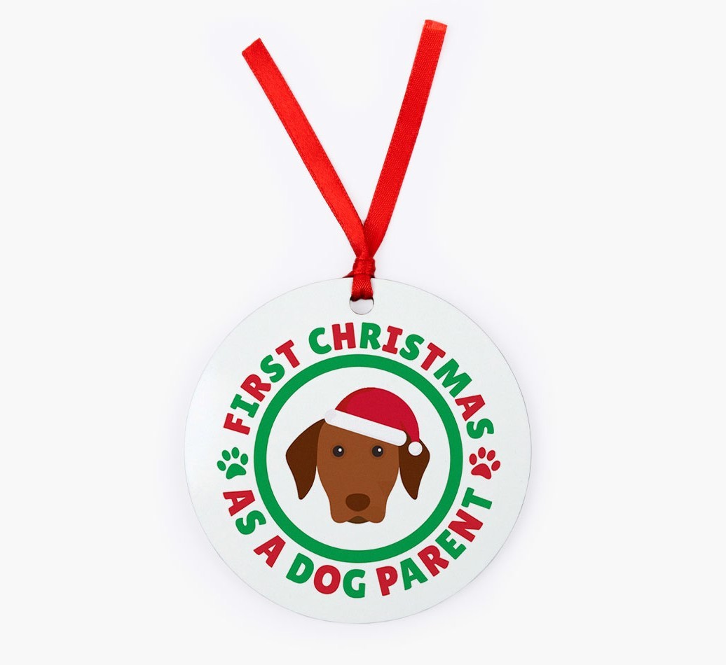 'Dog Parent' - Personalized {breedFullName} Christmas Decoration