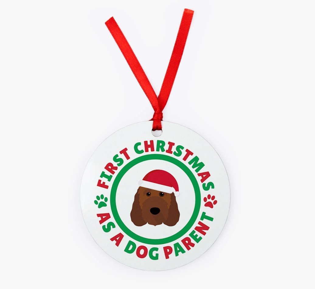 'Dog Parent' - Personalized {breedFullName} Christmas Decoration