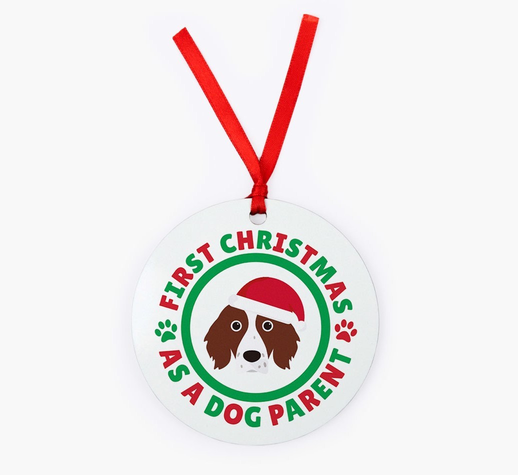 'Dog Parent' - Personalized {breedFullName} Christmas Decoration