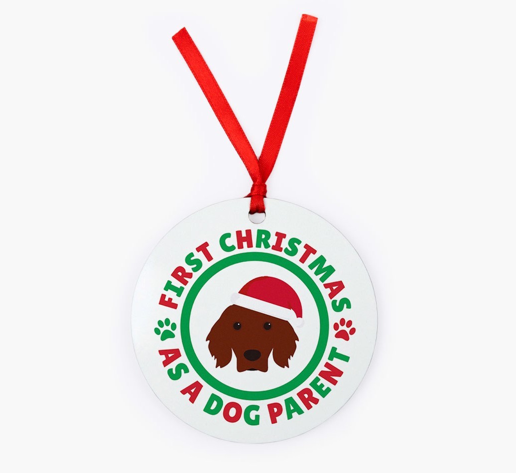 'Dog Parent' - Personalized {breedFullName} Christmas Decoration