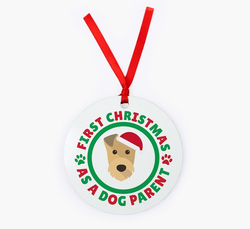 'Dog Parent' - Personalized {breedFullName} Christmas Decoration