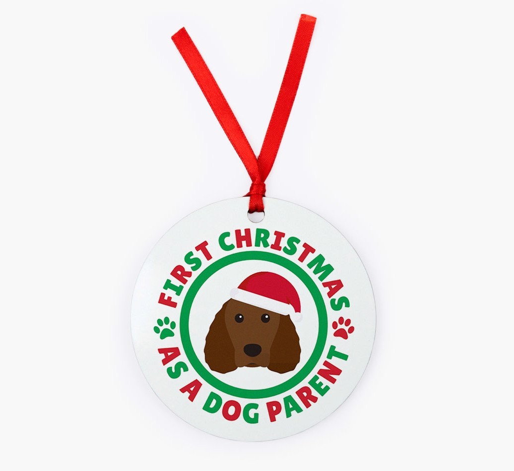 'Dog Parent' - Personalized {breedFullName} Christmas Decoration