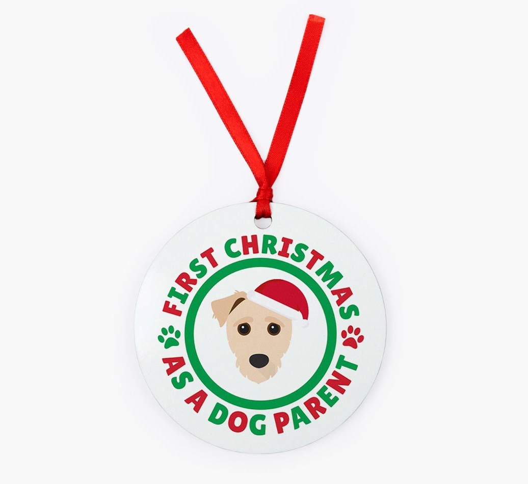 'Dog Parent' - Personalized {breedFullName} Christmas Decoration