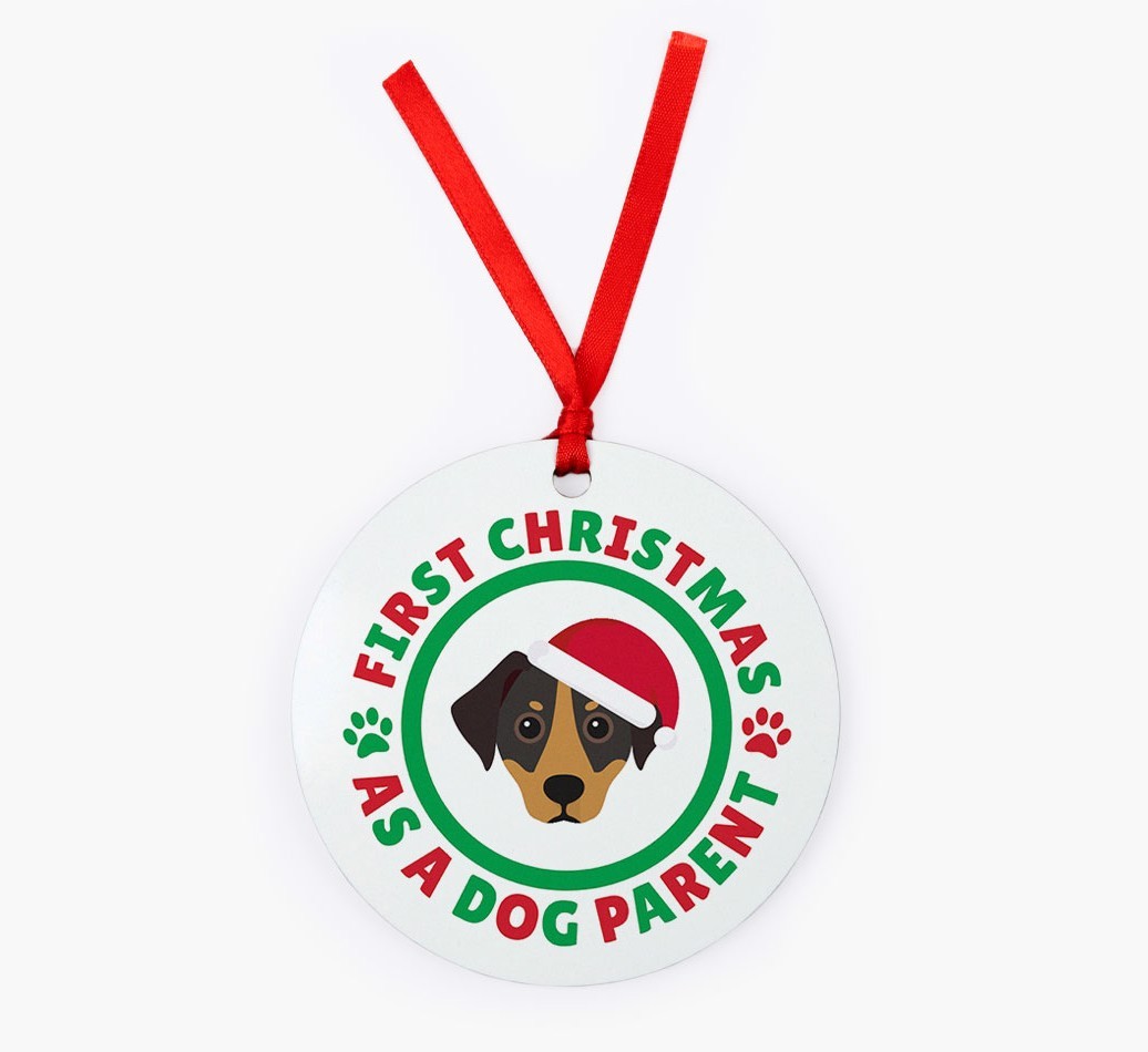 'Dog Parent' - Personalized {breedFullName} Christmas Decoration