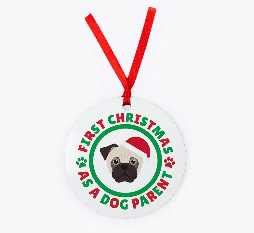 'Dog Parent' - Personalized {breedFullName} Christmas Decoration