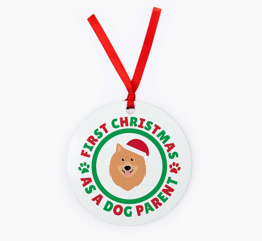 'Dog Parent' - Personalized {breedFullName} Christmas Decoration