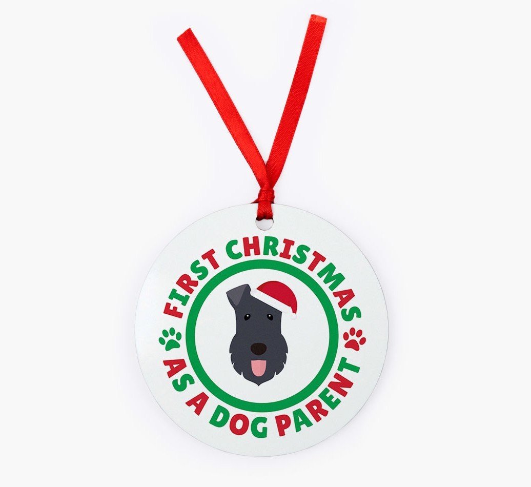 'Dog Parent' - Personalized {breedFullName} Christmas Decoration