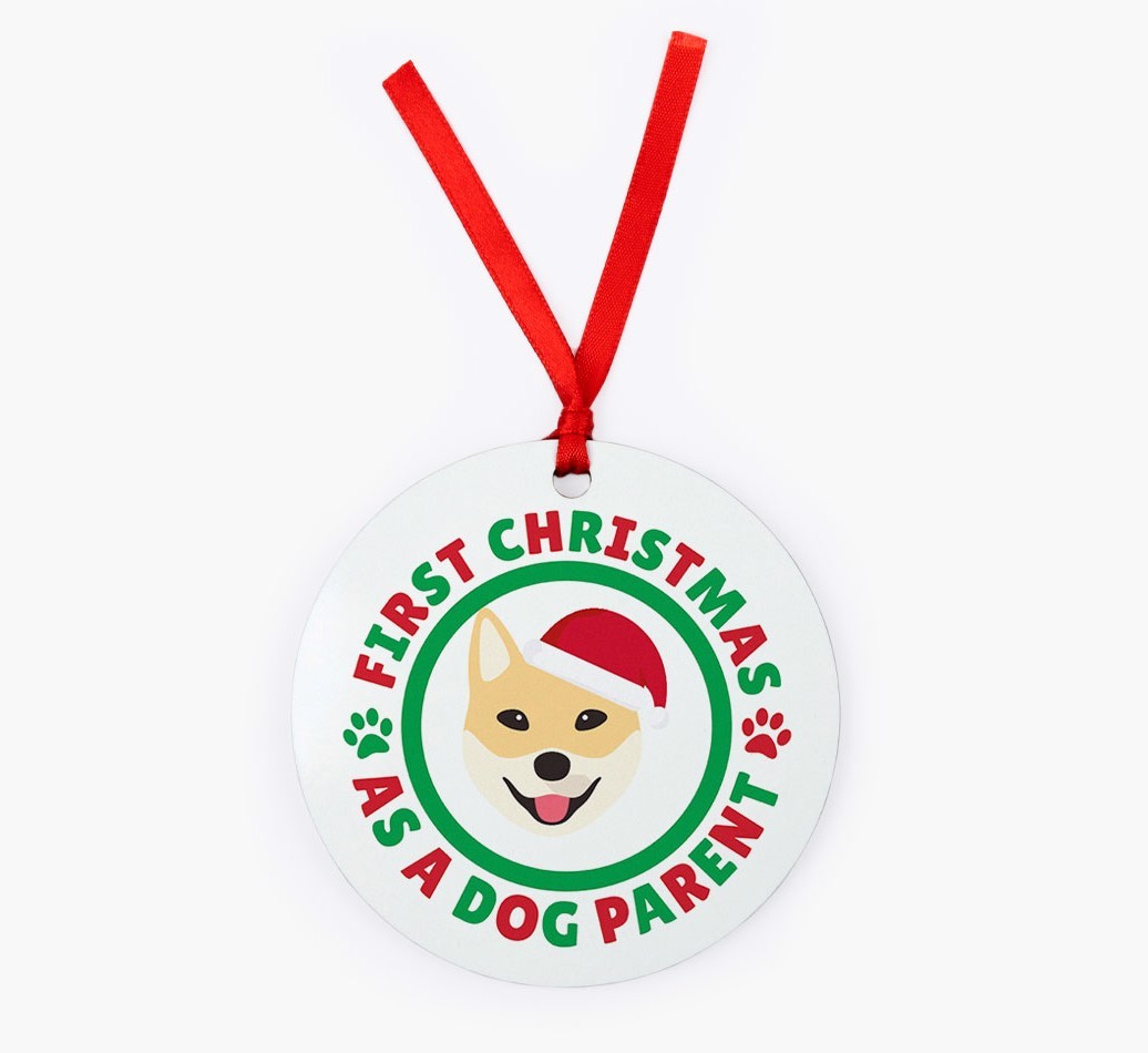 'Dog Parent' - Personalized {breedFullName} Christmas Decoration