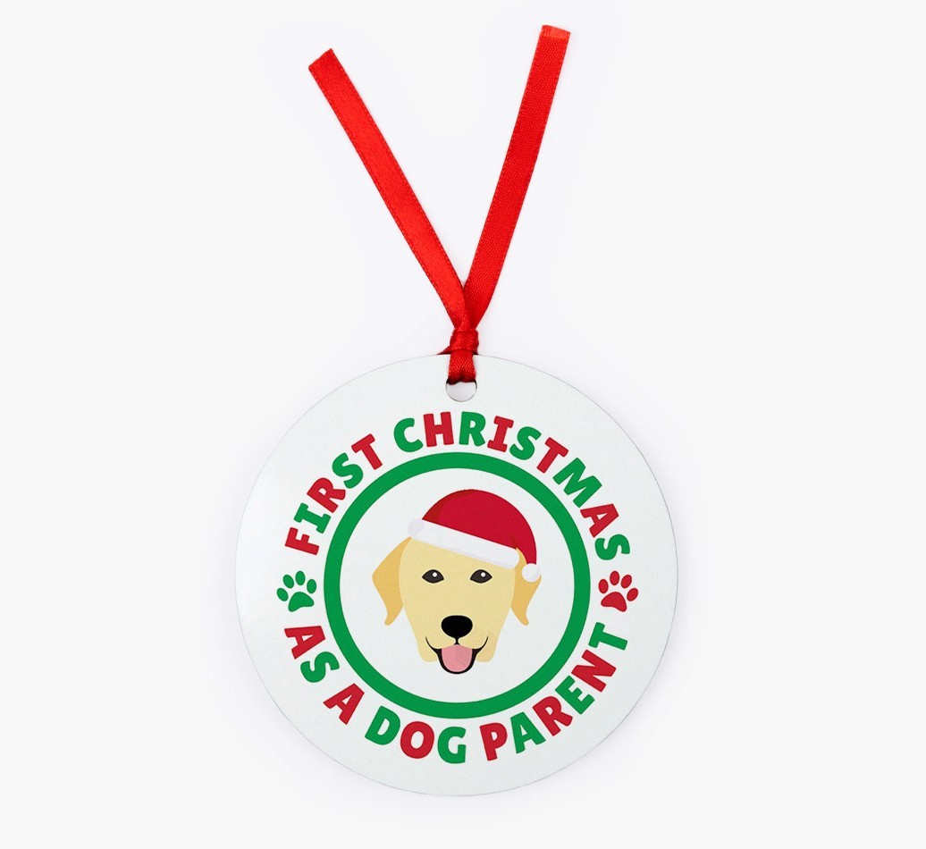 'Dog Parent' - Personalized {breedFullName} Christmas Decoration