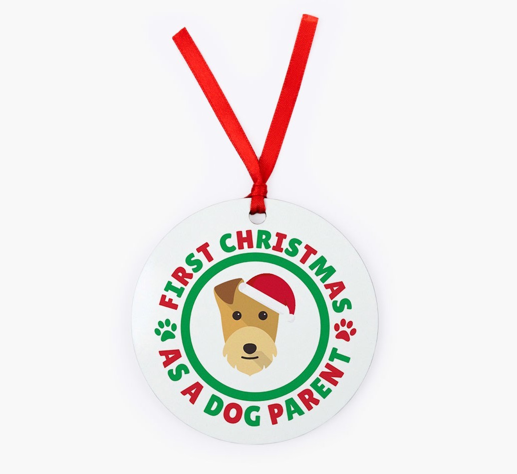 'Dog Parent' - Personalized {breedFullName} Christmas Decoration