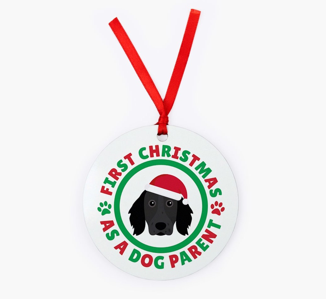 'Dog Parent' - Personalized {breedFullName} Christmas Decoration