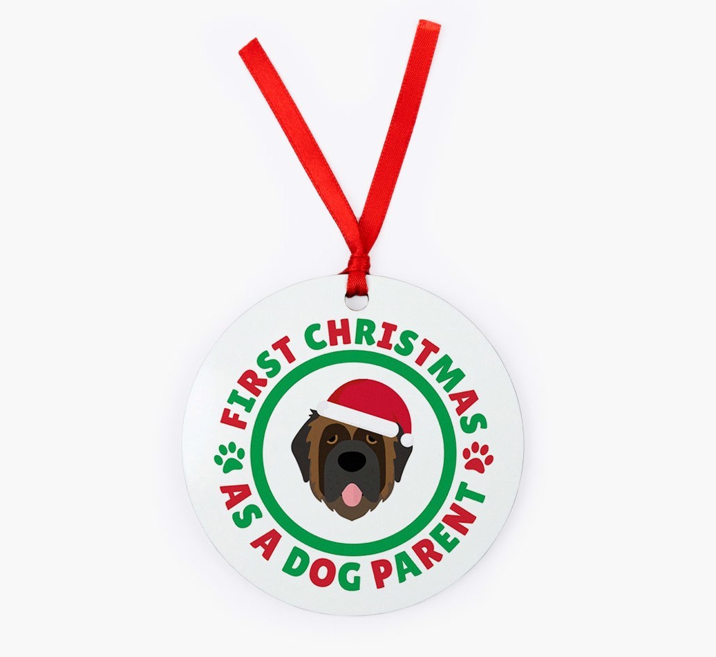 'Dog Parent' - Personalized {breedFullName} Christmas Decoration