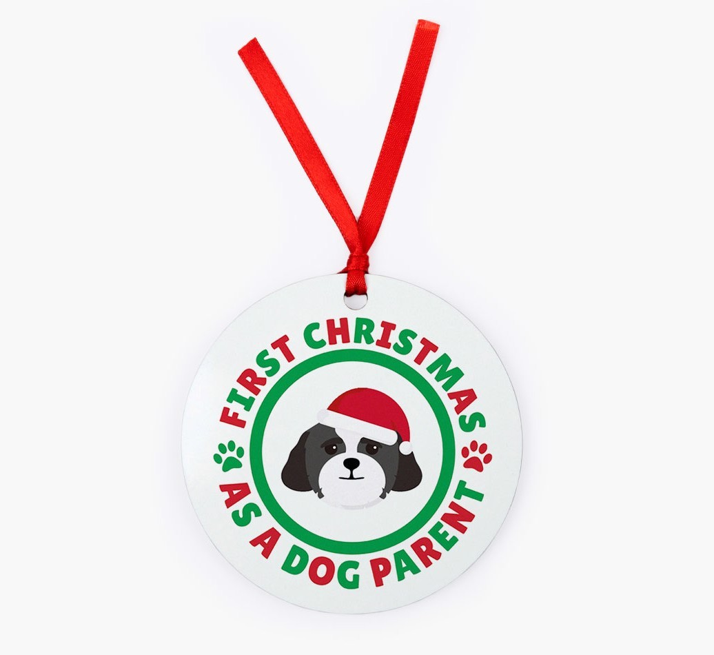 'Dog Parent' - Personalized {breedFullName} Christmas Decoration