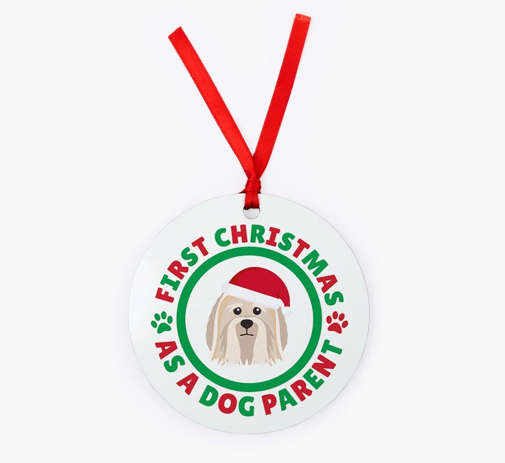 'Dog Parent' - Personalized {breedFullName} Christmas Decoration