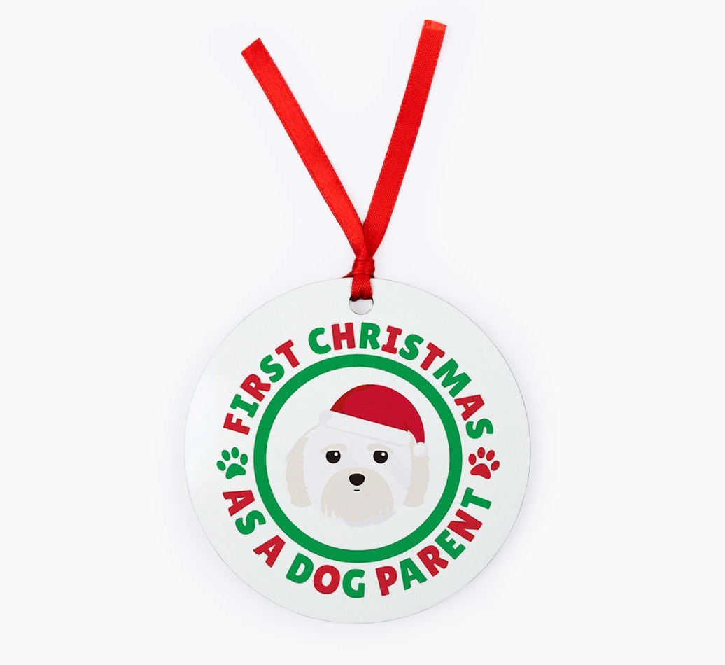 'Dog Parent' - Personalized {breedFullName} Christmas Decoration