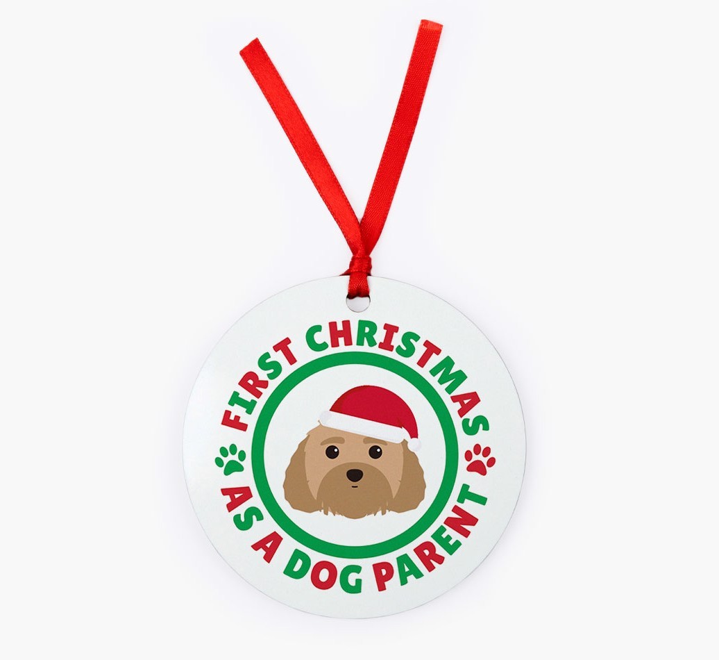 'Dog Parent' - Personalized {breedFullName} Christmas Decoration