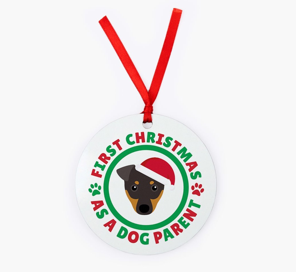 'Dog Parent' - Personalized {breedFullName} Christmas Decoration