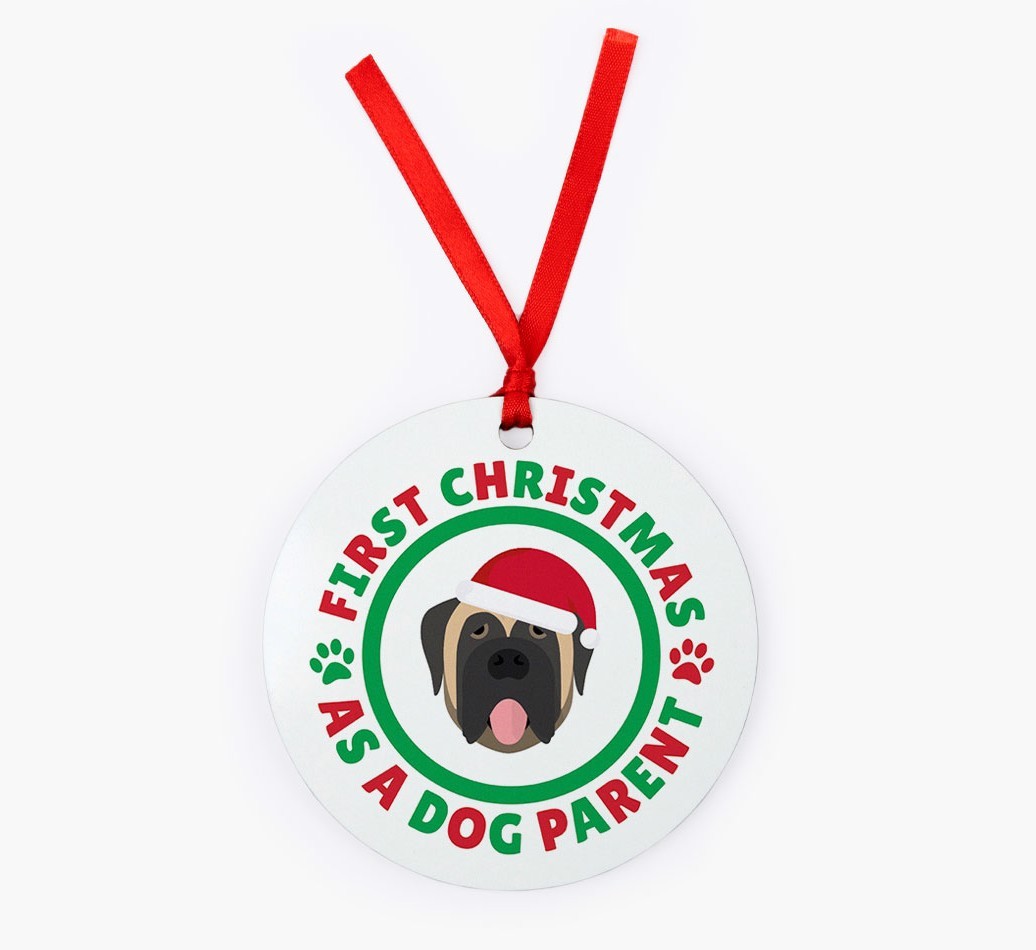 'Dog Parent' - Personalized {breedFullName} Christmas Decoration