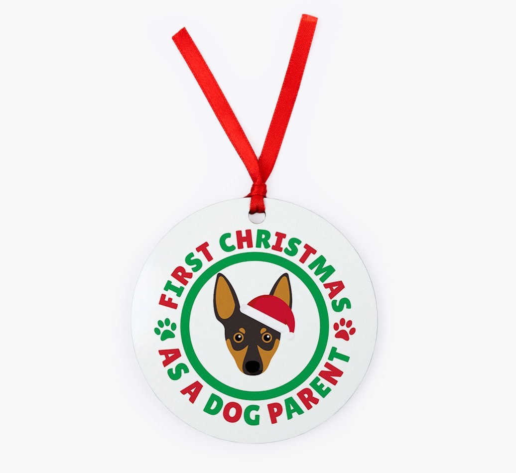 'Dog Parent' - Personalized {breedFullName} Christmas Decoration