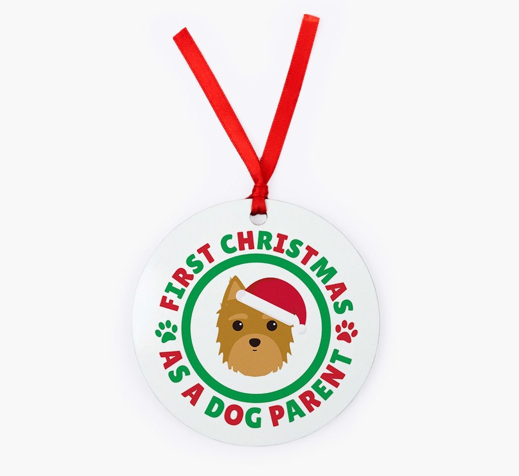 'Dog Parent' - Personalized {breedFullName} Christmas Decoration