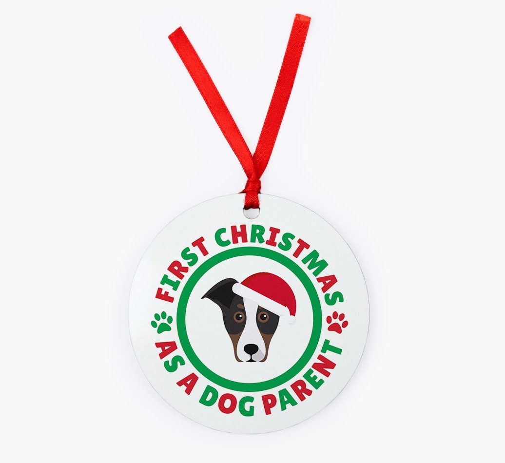 'Dog Parent' - Personalized {breedFullName} Christmas Decoration