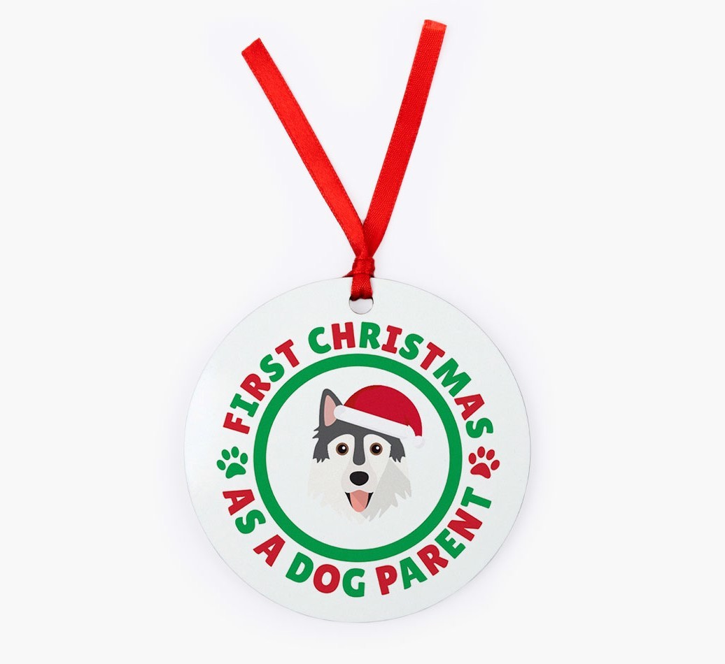 'Dog Parent' - Personalized {breedFullName} Christmas Decoration