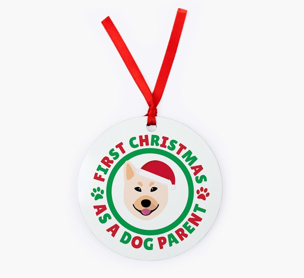 'Dog Parent' - Personalized {breedFullName} Christmas Decoration