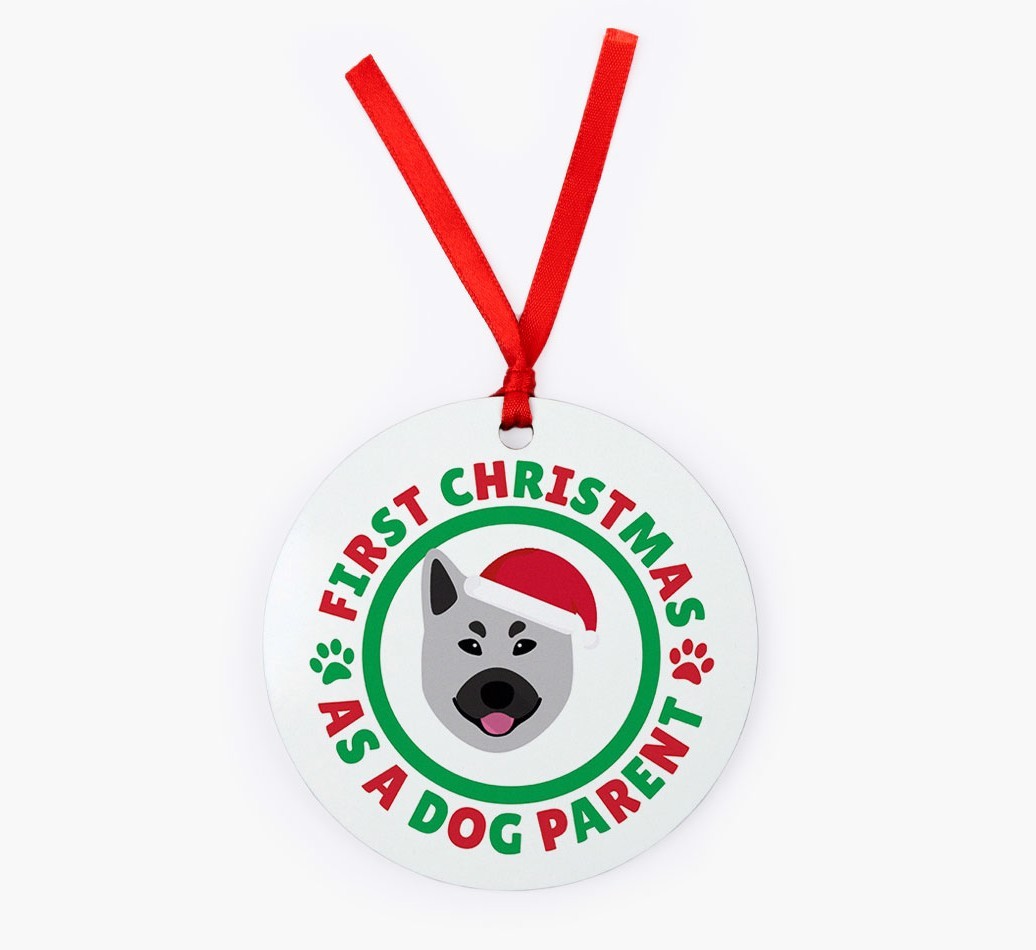 'Dog Parent' - Personalized {breedFullName} Christmas Decoration