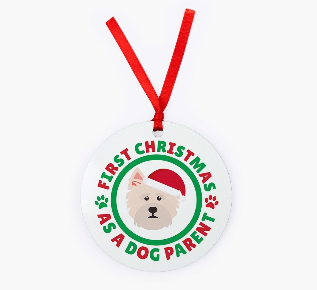 'Dog Parent' - Personalized {breedFullName} Christmas Decoration