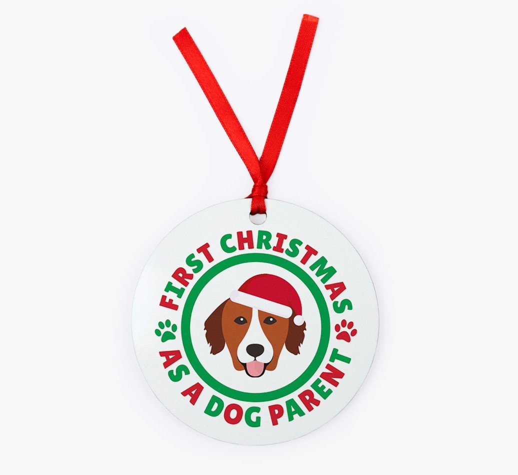 'Dog Parent' - Personalized {breedFullName} Christmas Decoration