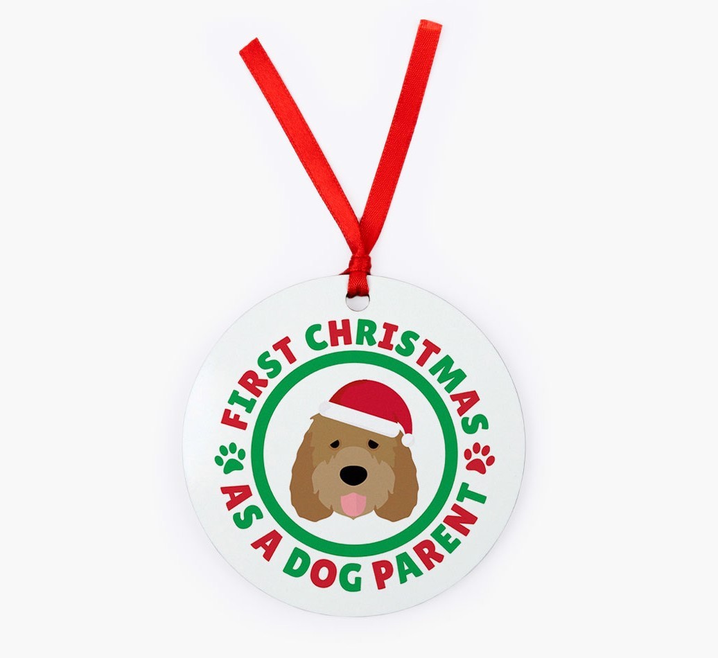 'Dog Parent' - Personalized {breedFullName} Christmas Decoration