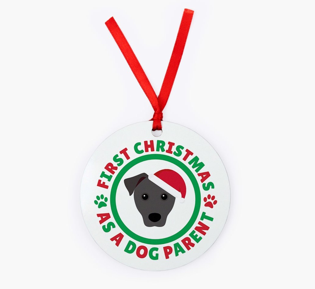 'Dog Parent' - Personalized {breedFullName} Christmas Decoration