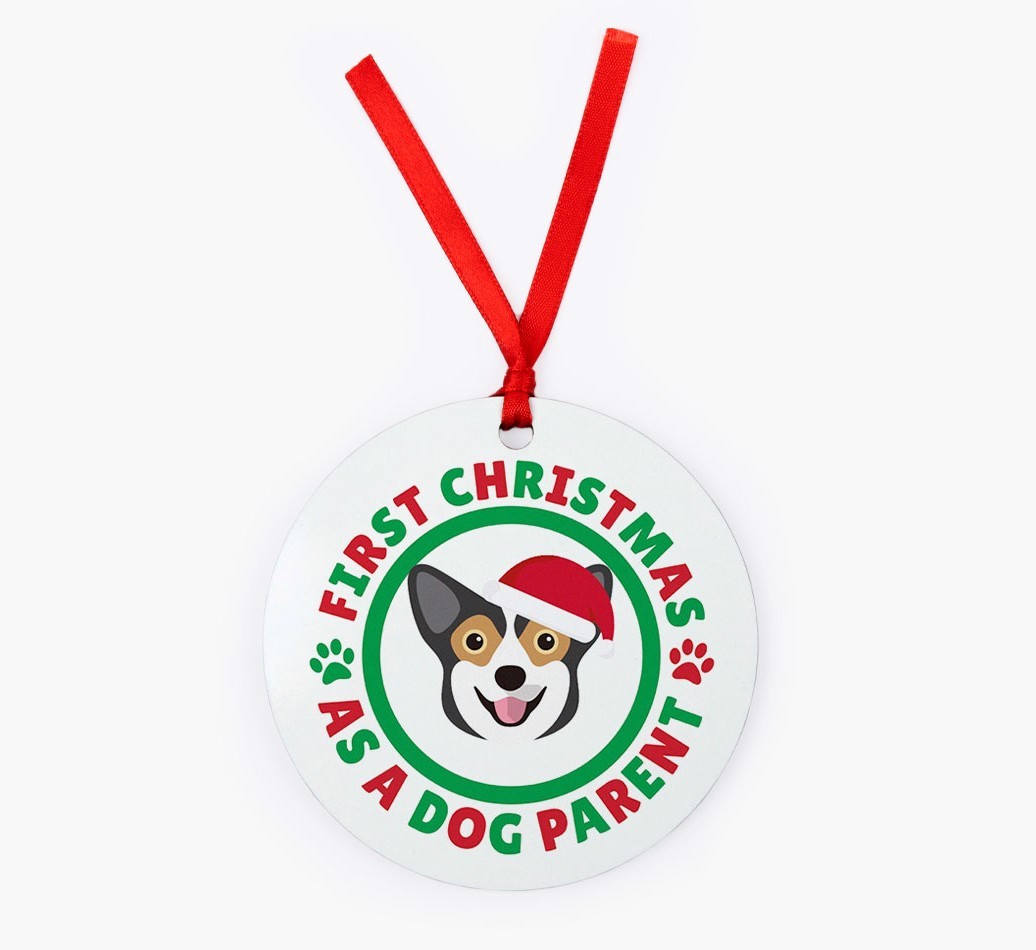 'Dog Parent' - Personalized {breedFullName} Christmas Decoration