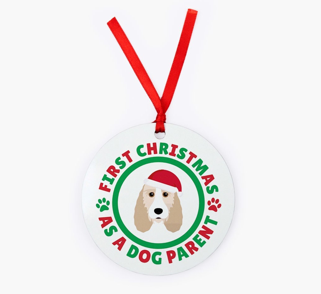 'Dog Parent' - Personalized {breedFullName} Christmas Decoration