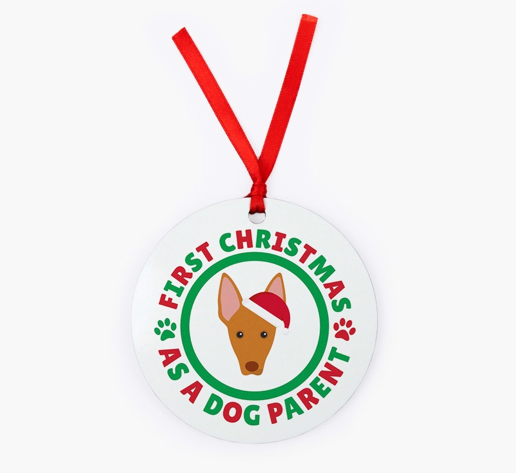 'Dog Parent' - Personalized {breedFullName} Christmas Decoration